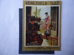Sellos de America - Venezuela -  Cristobal Rojas poleo (1858-1890) Pintor Venezolano - Oleo: