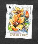 Stamps Guinea -  Flores