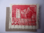 Stamps Hungary -  Castillo de Sárospatak - (Donde nació Isabel de Hungría, año 1231)