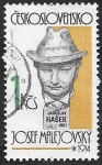 Stamps Czechoslovakia -  2507 - Escultura de Jaroslav Hasek de Josef Malejovsky