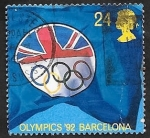 Sellos de Europa - Reino Unido -  1621 - Olimpiadas de Barcelona 92