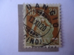 Stamps Switzerland -  Correo Aéreo - Serie, Helvetia con Espada