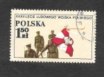 Sellos de Europa - Polonia -  2289 - 35º Aniversario del Ejercito Popular