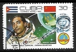 Sellos de America - Cuba -  Arnaldo Tamayo - primer cosmonauta cubano