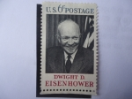 Sellos de America - Estados Unidos -  Dwight D. Eisenhower (1890-1969) - 34° Presidente
