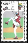 Stamps : America : Cuba :  Juegos Panamericanos - Baseball