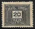 Stamps Brazil -  Cifra Horizontal