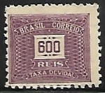Stamps Brazil -  Cifra Horizontal