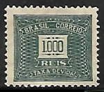 Stamps Brazil -  Cifra Horizontal