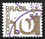 Stamps Brazil -  Numeros