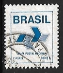 Sellos de America - Brasil -  Simbolo correo