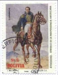 Stamps Bolivia -  Conmemoracion del sesquicentenario de la batalla de Ayacucho