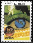 Stamps : America : Honduras :  L Aniversario del Organismo Internacional Regional de Sanidad Agropecuaria. OIRSA