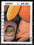 Stamps Honduras -  L Aniversario del Organismo Internacional Regional de Sanidad Agropecuaria. OIRSA