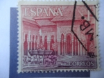 Stamps Spain -  Ed:1547 - Castillo, La Alhambra (Granada) (S.IX)