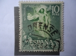 Stamps Spain -  Ed:1473- Misterios Santísimo Rosario -La Resurrección- Oleo del Pintor español, Bartolomé Esteban Mu