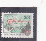 Stamps : Europe : Hungary :  PANORÁMICA DE VESZPREM 