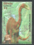 Stamps Spain -  Animales Prihistoricos