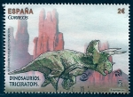 Stamps Spain -  Animales Prihistoricos