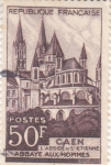 Stamps : Europe : France :  CAEN- ABADIA AUX HOMMES