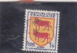 Stamps : Europe : France :  ESCUDO DE BEARN