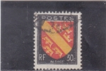Sellos de Europa - Francia -  ESCUDO DE AL SACE 