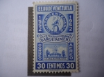 Stamps Venezuela -  EE.UU de Venezuela-Barquisimeto-400°Aniversario de su fundación (1552-1952) por Juan de Villegas, fu