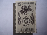 Stamps Venezuela -  EE.UU. de Venezuela - Estado Monagas - Escudo de Armas.