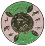 Stamps : Africa : Burundi :  Rey Mwambutsa IV