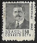 Stamps Brazil -  Wenceslau Bráz Pereira Gomes (1868-1966)