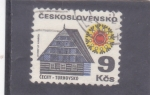 Stamps Czechoslovakia -  CASA TIPICA TURNOVSKO