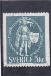 Stamps Sweden -  CABALLERO MEDIEVAL