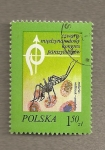 Stamps Poland -  Mosqito Anopheles