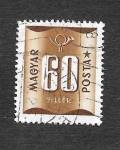 Stamps Hungary -  J207 - 50º Anivesario del Primer Sello de Franqueo Húngaro