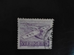 Stamps Sweden -  Avion