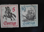 Stamps Sweden -  Historia
