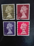 Stamps United Kingdom -  Reina Elisabeth II