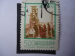 Stamps China -  Progreso Técnico - Nueve Mejores  Proyectos de Construcción.