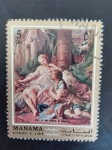 Stamps United Arab Emirates -  Manama Arte