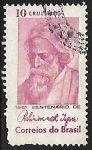 Stamps Brazil -  Rabindranath Tagore (1861-1941)