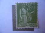 Stamps France -  Alegoría de la Paz - Tipo Paz.