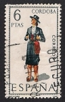 Stamps Spain -  TRAJES TIPICOS ESPAÑOLES
