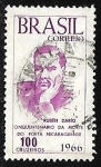 Stamps Brazil -  250 años de la muerte de Ruben Dario