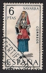 Stamps Spain -  TRAJES TIPICOS ESPAÑOLES