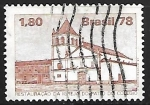 Stamps Brazil -  Restauración de la Iglesia del Patio del Colegio