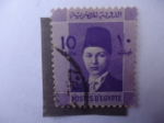 Stamps Egypt -  King Farouk (1920/65) Realeza Egipcia.