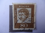 Stamps Germany -  Heinrich Von Klrist (1777-1811) Escritor ,Poeta. República Federal de Alemania.