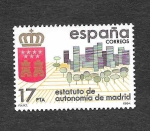 Stamps : Europe : Spain :  Edf 2742 - Estatuto de Autonomía de Madrid