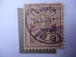 Stamps Switzerland -  Cruz sobre la Placa de Valores (5) Helvetia - Suiza.