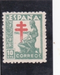 Stamps Spain -  PRO-TUBERCULOSOS (34)